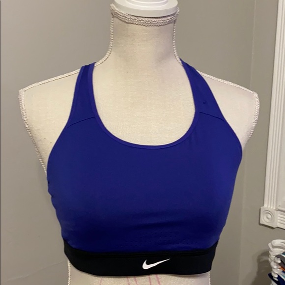 nike indigo sports bra
